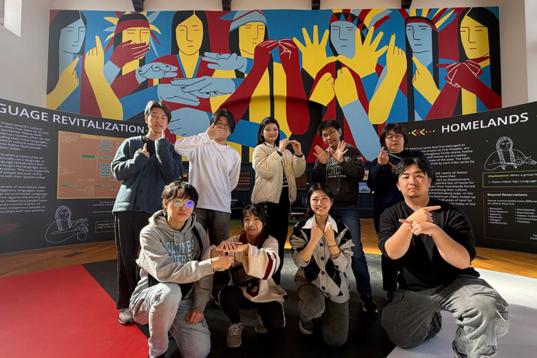 ろう・難聴（聴覚障害）学生に特化した国際交流プログラム