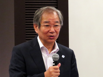 Address by Kenji Yamamoto, JANU's Senior Managing Director