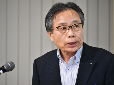 有川節夫 氏（放送大学学園理事長、九州大学前総長）