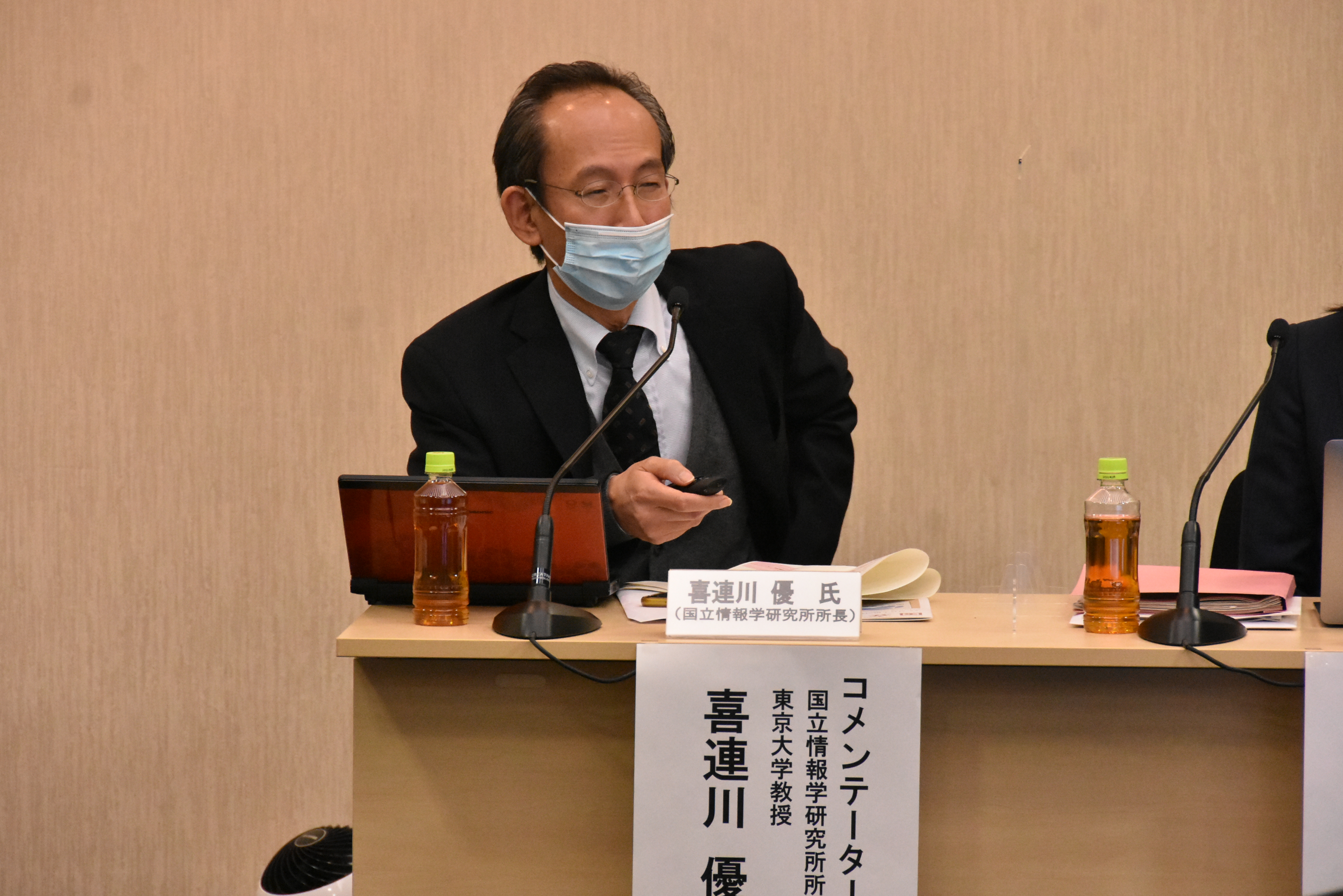 喜連川優氏（国立情報学研究所所長、東京大学教授）