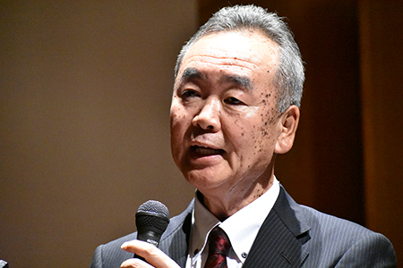 早川正幸氏（山梨大学）による事例発表